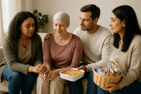 What to Say to Someone with Cancer and How to Support Them - The Comfort Company