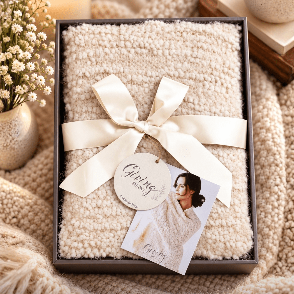 Giving Comfort Shawl | A Giftable Hug - The Comfort Company