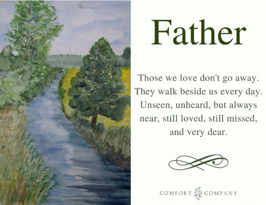 loss of father ecards