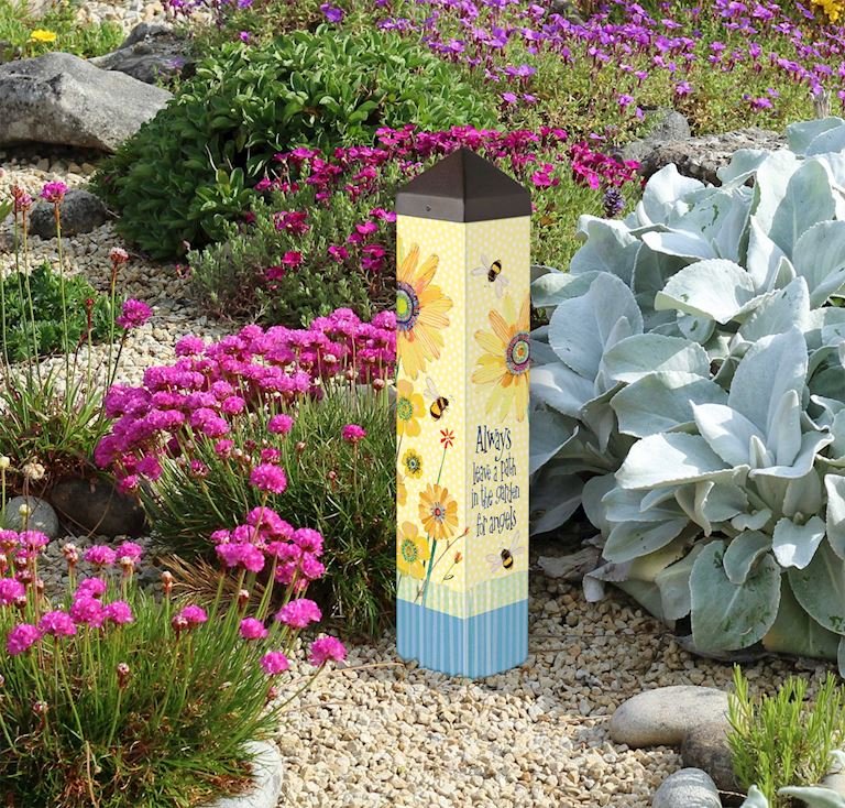 Memorial Garden Art Pole – Leave a Path - The Comfort Company
