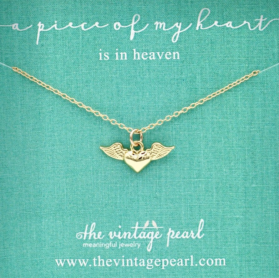 Memorial Necklace - A Piece of My Heart - The Comfort Company