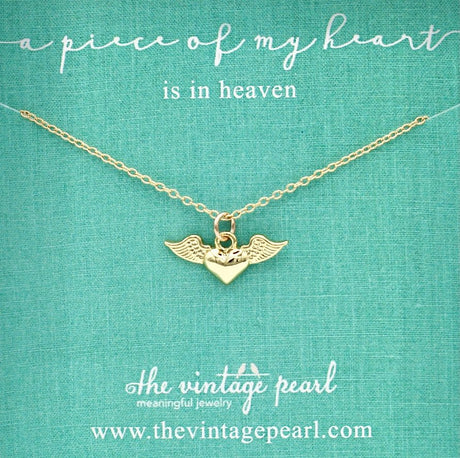 Memorial Necklace - A Piece of My Heart - The Comfort Company