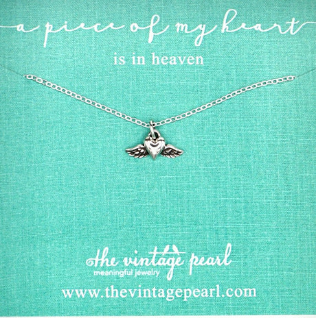 Memorial Necklace - A Piece of My Heart - The Comfort Company