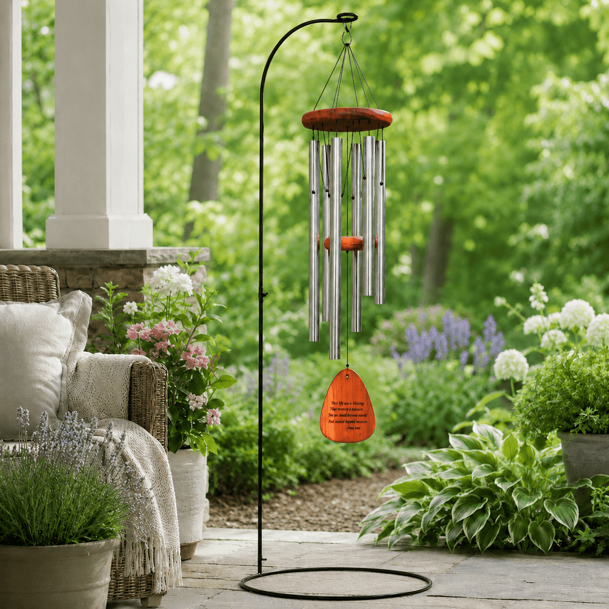Memorial Wind Chime | Your Life Was A Blessing – The Comfort Company