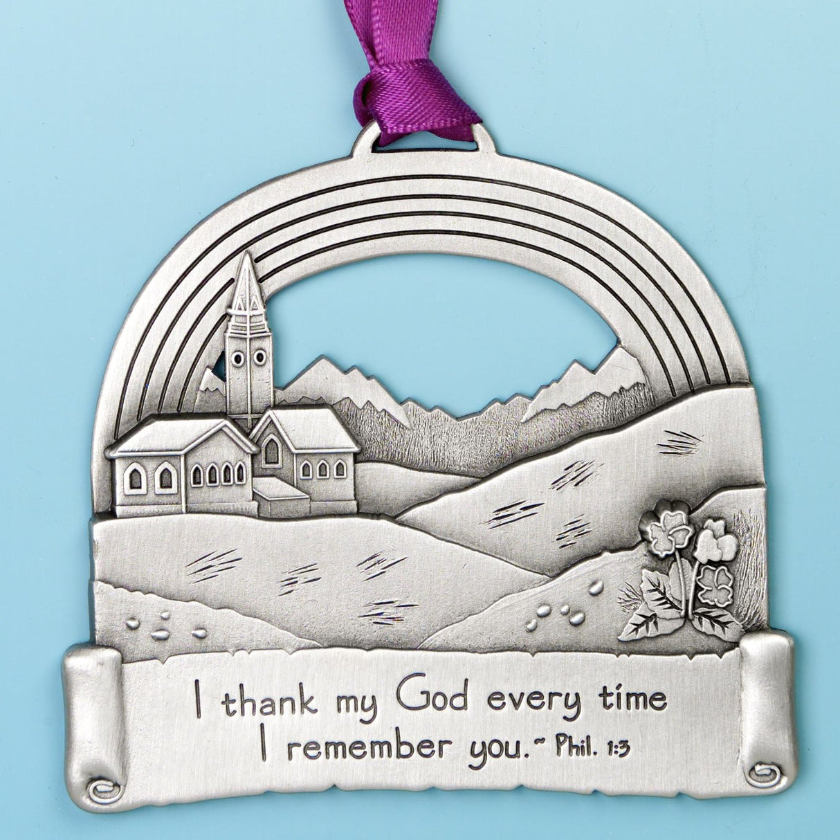Remembrance Memorial Ornament | I Thank My God - The Comfort Company