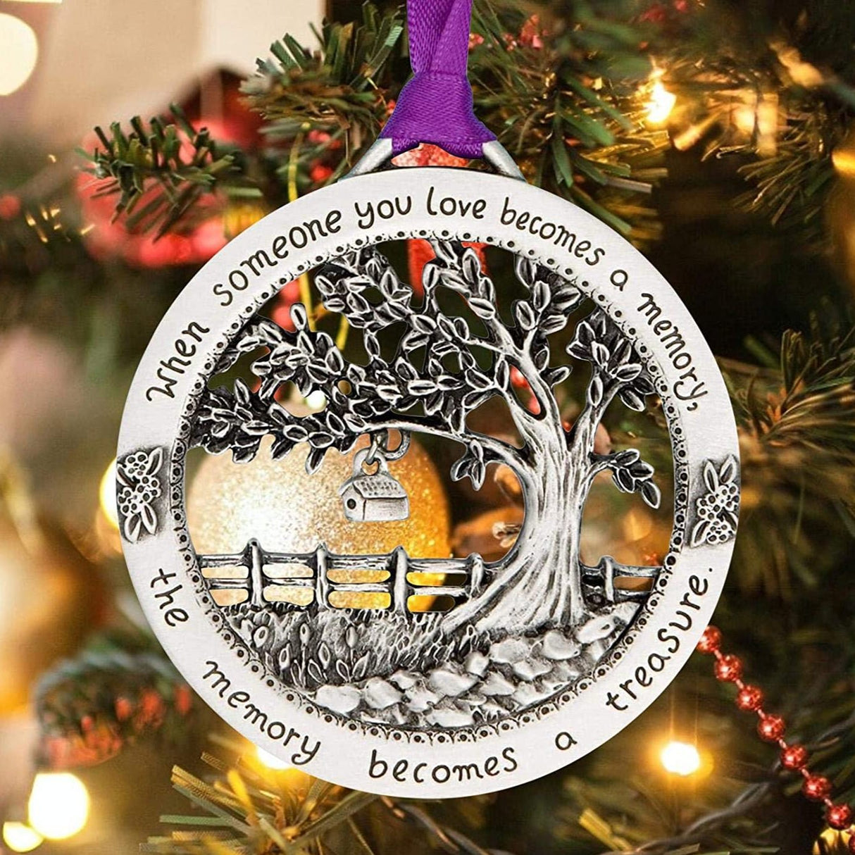 When Someone You Love Becomes a Memory - Gift Boxed Ornament - The Comfort Company