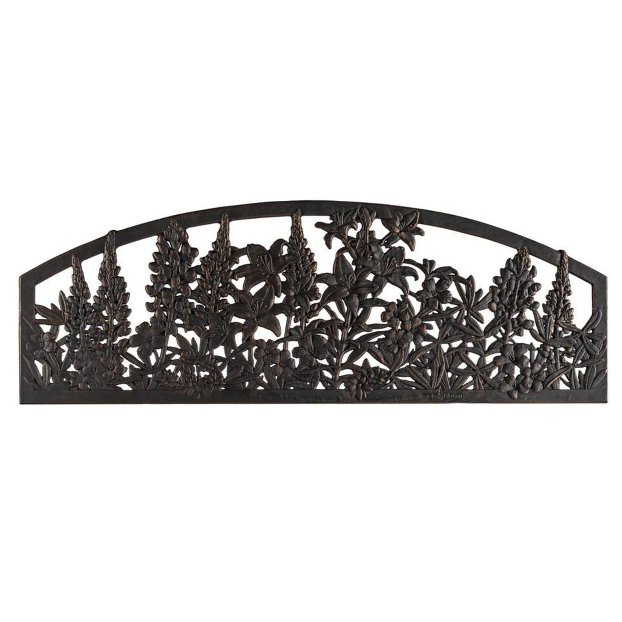 Wildflower Bench | Iron Garden Bench - The Comfort Company