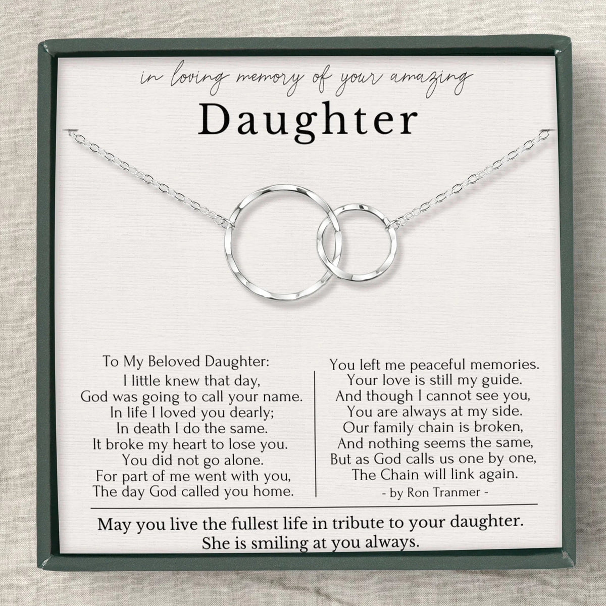 Necklace gift for daughter deals