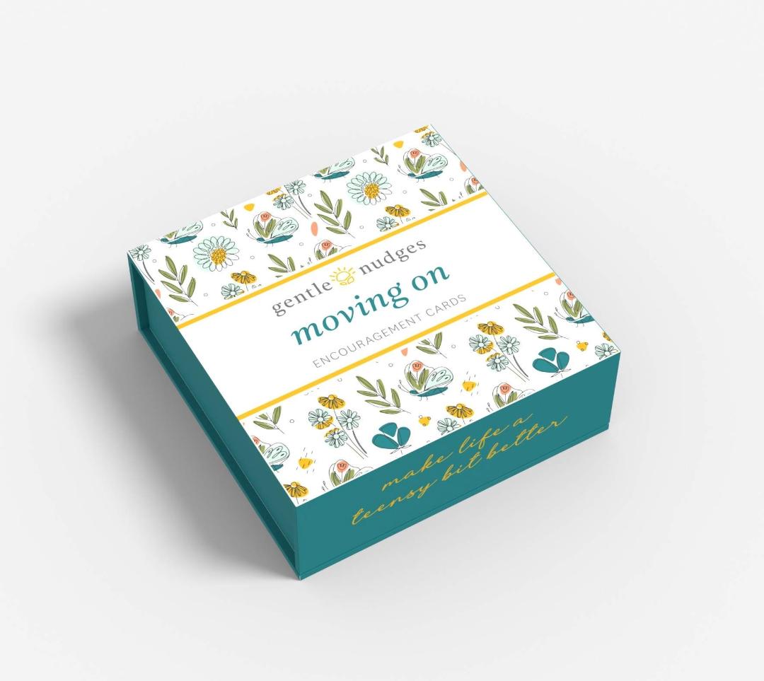 Gentle Nudges Encouragement Cards - Moving On - The Comfort Company