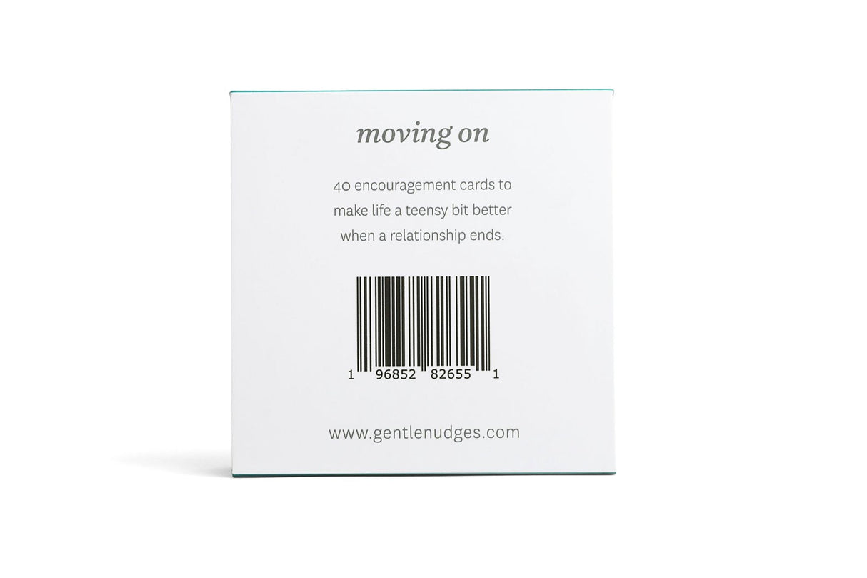 Gentle Nudges Encouragement Cards - Moving On - The Comfort Company