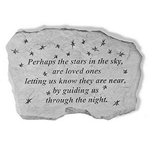 Memorial Garden Stone | Perhaps The Stars - The Comfort Company