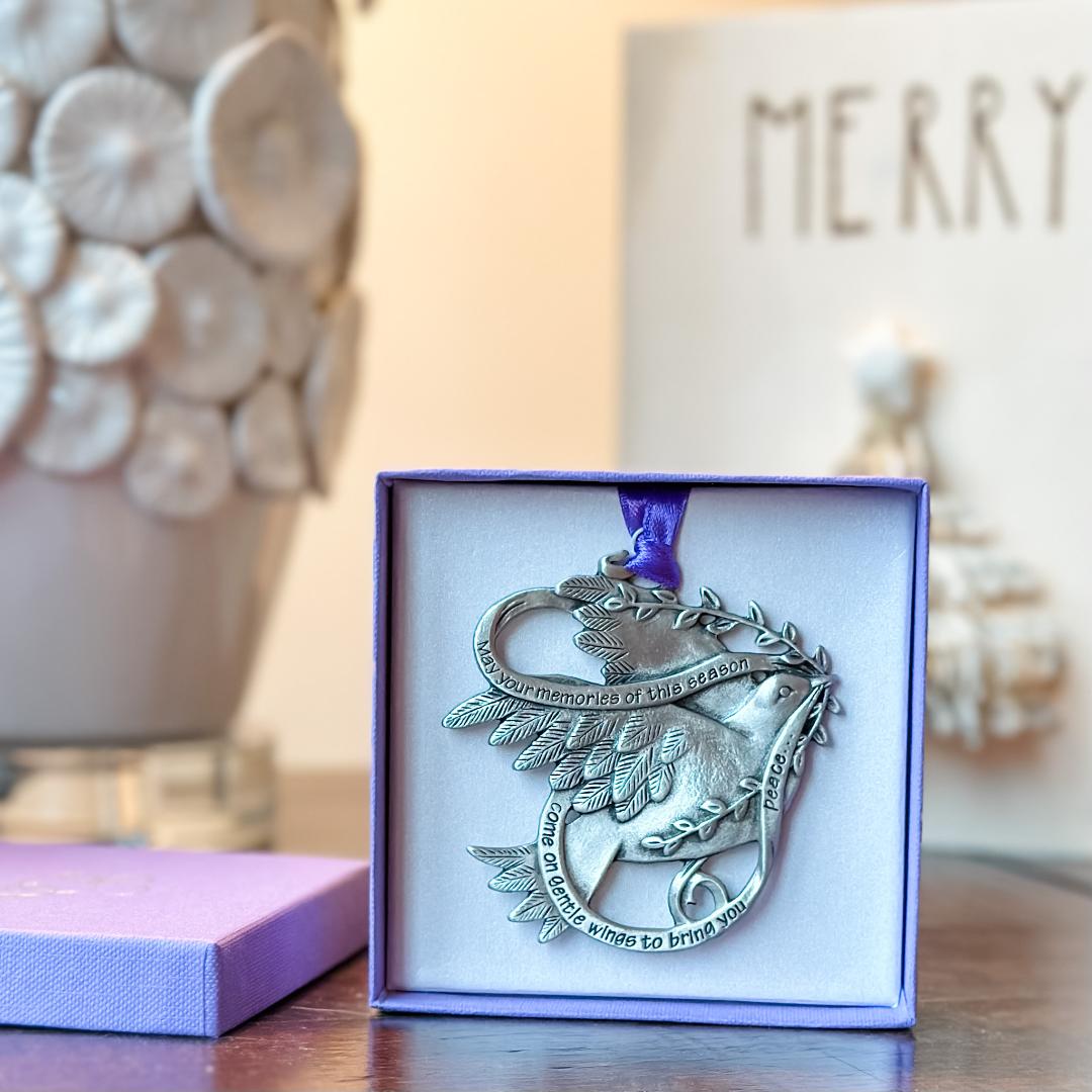 Memorial Holiday Ornament | Dove of Peace - The Comfort Company