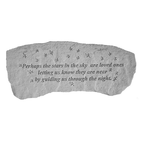 Outdoor Memorial Bench | Perhaps the Stars in the Sky - The Comfort Company