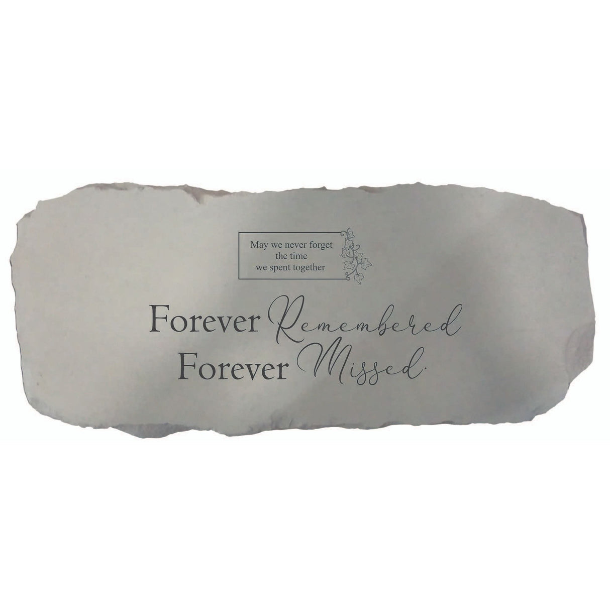 Personalized Memorial Bench | Forever Remembered Forever Missed - The Comfort Company