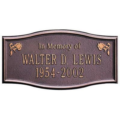 Personalized Memorial Plaques | The Comfort Company - The Comfort Company