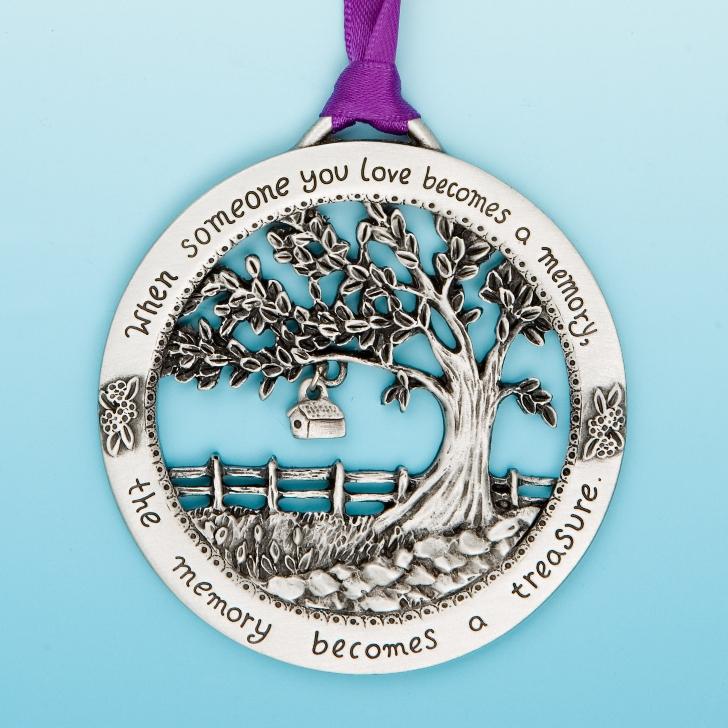 When Someone You Love Becomes a Memory Ornament - Gift Boxed Ornament - The Comfort Company
