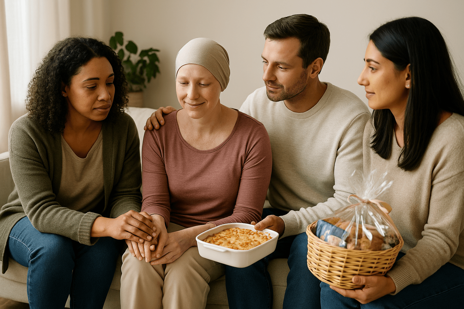 What to Say to Someone with Cancer and How to Support Them - The Comfort Company
