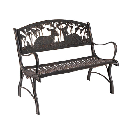 Cast Iron Bench Loveseat - The Comfort Company