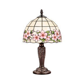 Gone Too Soon — Cherry Blossom Stained Glass Memory Lamp - The Comfort Company