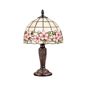 Gone Too Soon — Cherry Blossom Stained Glass Memory Lamp - The Comfort Company