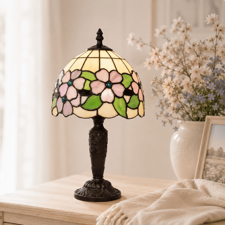 Gone Too Soon Stained Glass Lamp - The Comfort Company