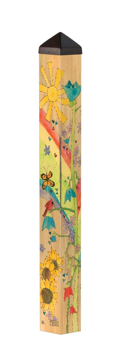 Memorial Garden Art Pole – Miss You Every Day – The Comfort Company
