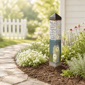 Memorial Garden Art Pole – The Light Remains - The Comfort Company