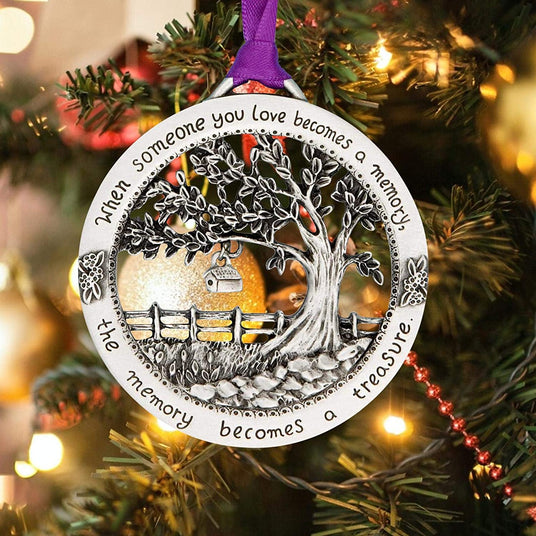memorial ornament when someone you love becomes a memory