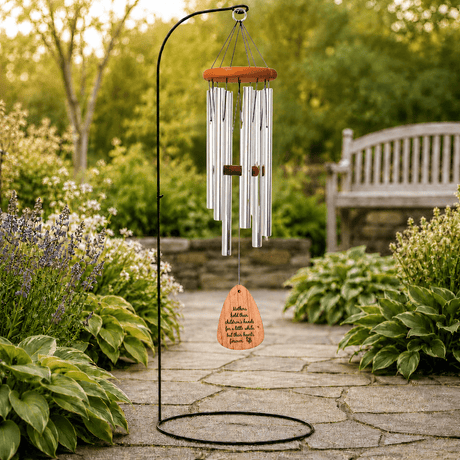 Personalized Memorial Chime | Mothers Hold Our Hearts Forever - The Comfort Company