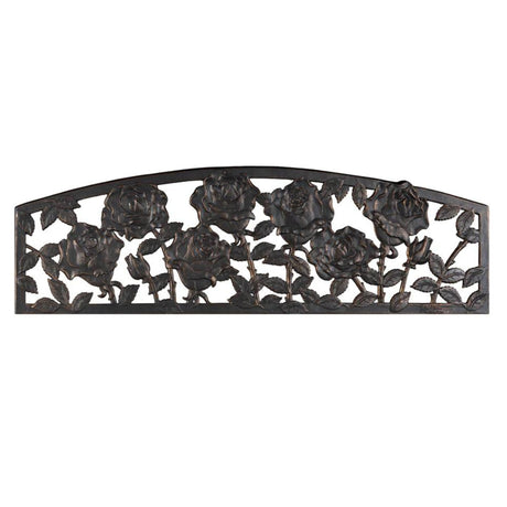 Rose Bench | Everlasting Love Outdoor Bench - The Comfort Company