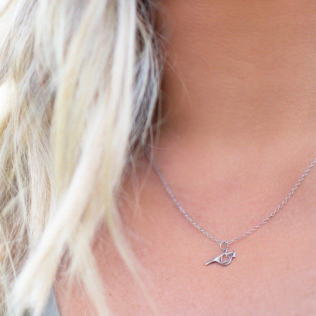 Cardinal Memorial Necklace | My Spirit Will Live On - The Comfort Company