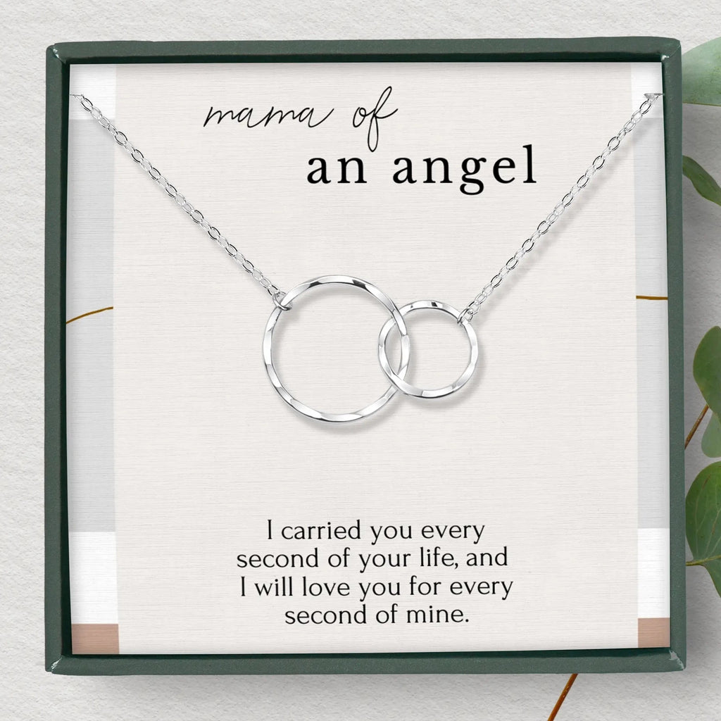 Eternal Rings Miscarriage Remembrance Necklace - The Comfort Company
