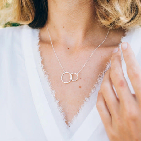 Eternal Rings Miscarriage Remembrance Necklace - The Comfort Company