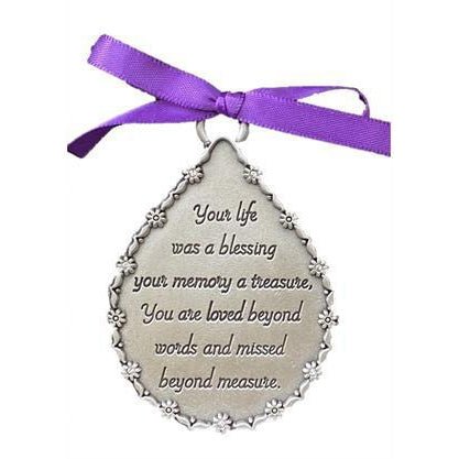 Gift-Boxed Memorial Ornament | Your Life Was a Blessing - The Comfort Company
