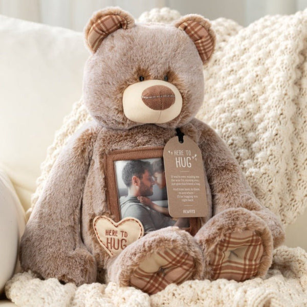 Memory Bear with Photo Insert - Remembrance Gift for Kids – The