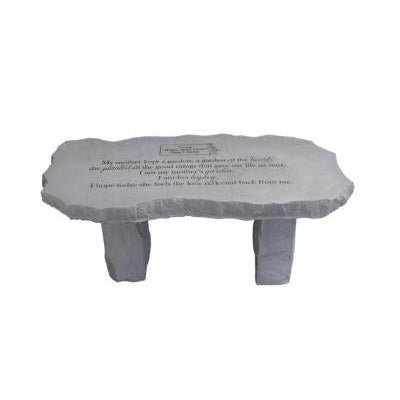 Memorial Bench for Loss Of A Mother - The Comfort Company