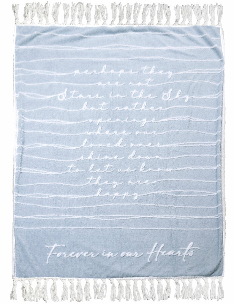 Memorial Blanket | Forever In Our Hearts - The Comfort Company