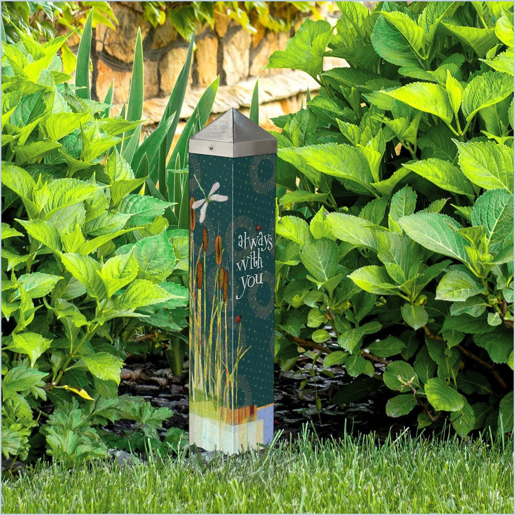 Memorial Garden Art Pole | Always With You - The Comfort Company