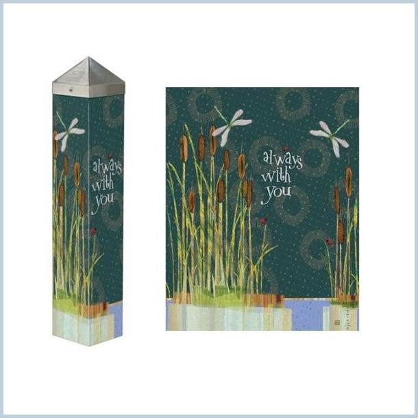 Memorial Garden Art Pole | Always With You - The Comfort Company