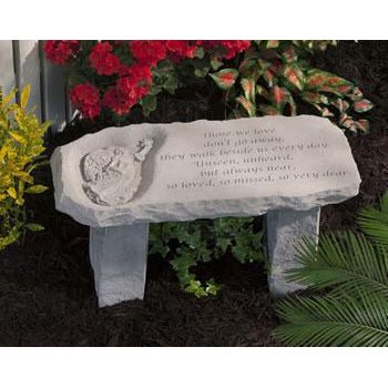 Memorial Garden Bench | Those We Love Don't Go Away - The Comfort Company