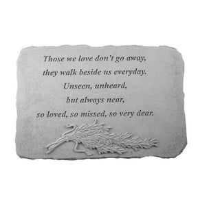 Memorial Garden Stone | Those We Love - The Comfort Company