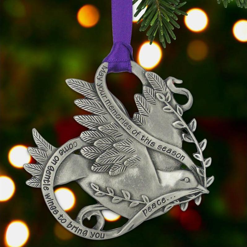 Memorial Holiday Ornament | Dove of Peace - The Comfort Company