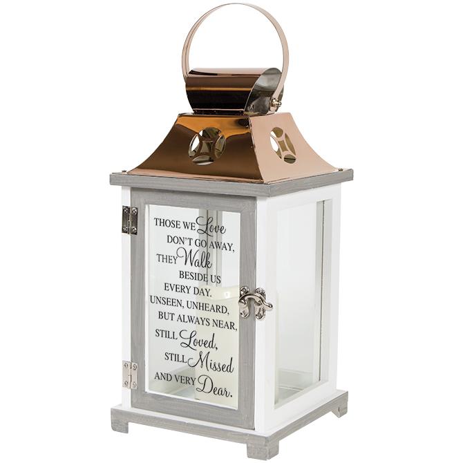Memorial Lantern | Those We Love Don't Go Away - The Comfort Company