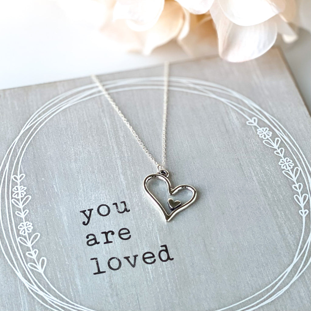 Memorial Necklace | God Has You in his Keeping - The Comfort Company