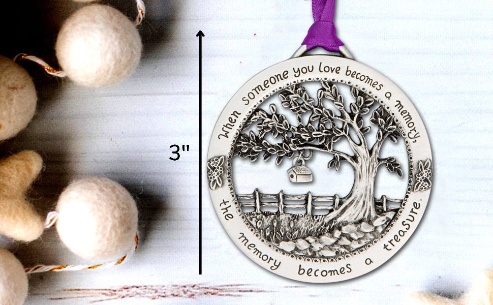 Memorial Ornament | When Someone You Love Becomes a Memory - The Comfort Company