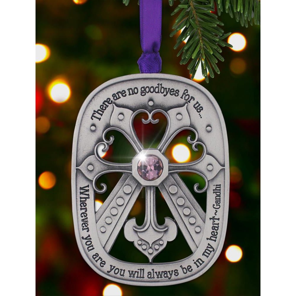 Memorial Ornament with Gandhi Quote - The Comfort Company