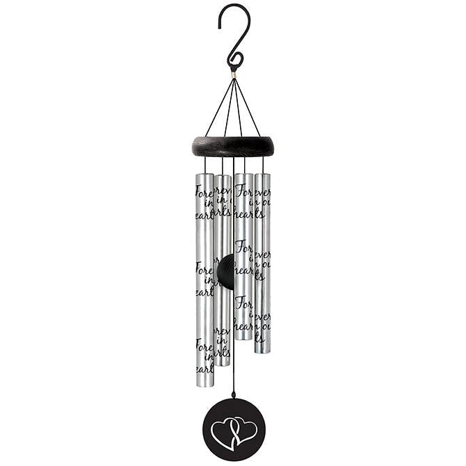 Memorial Wind Chime | Forever In Our Hearts - The Comfort Company