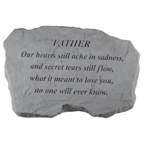 Our Heart Still Ache in Sadness Memorial Stone - The Comfort Company