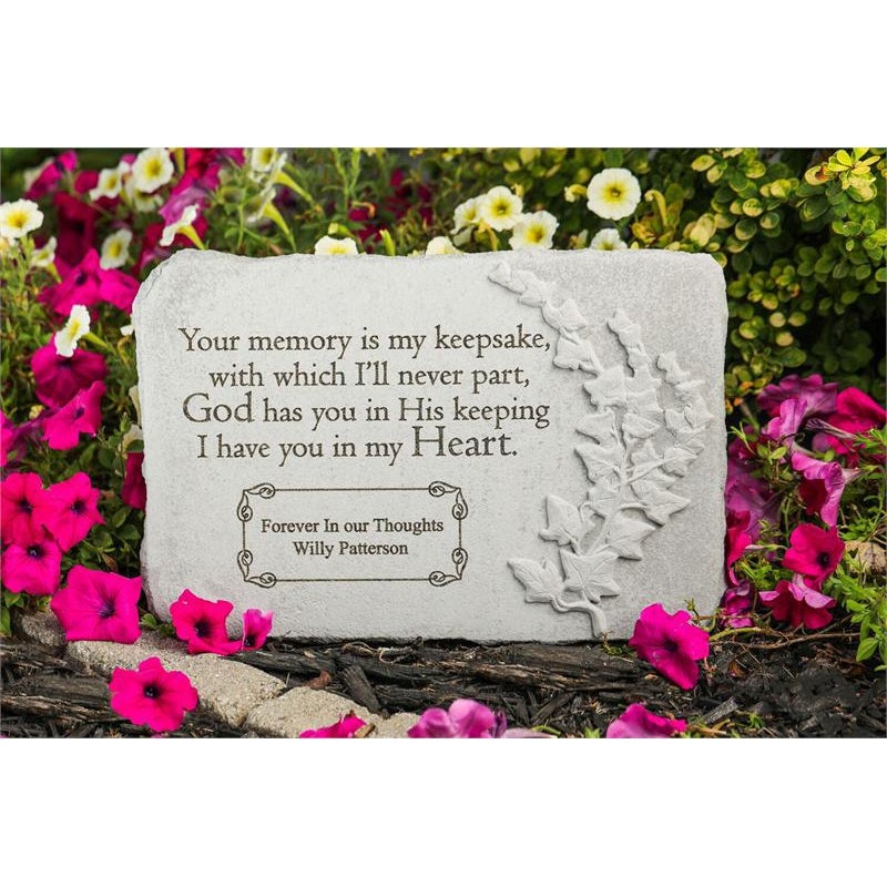 Personalized Garden Memorial | I Have You In My Heart - The Comfort Company