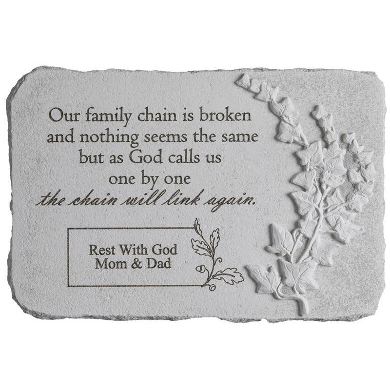 Personalized Garden Memorial | Our Family Chain - The Comfort Company